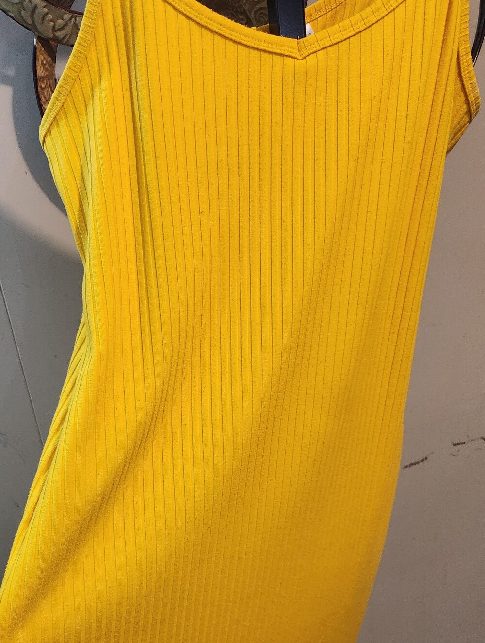 It'S Gold Ribbed Knit Sundress - Picture 5 of 10
